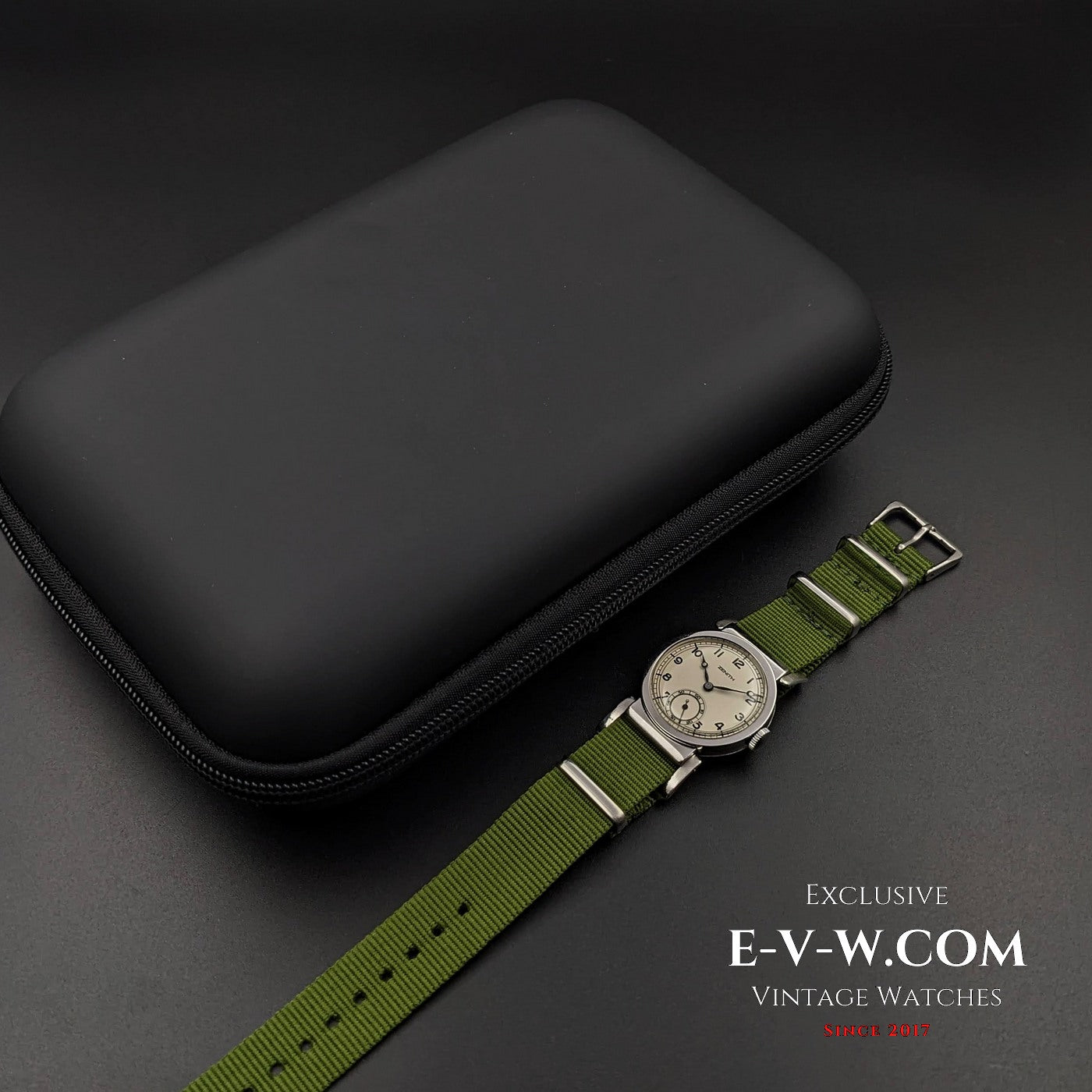 Zenith Military WWII / cal. 12-4 / Vintage 1938 Fully Serviced