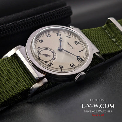 Zenith Military WWII / cal. 12-4 / Vintage 1938
