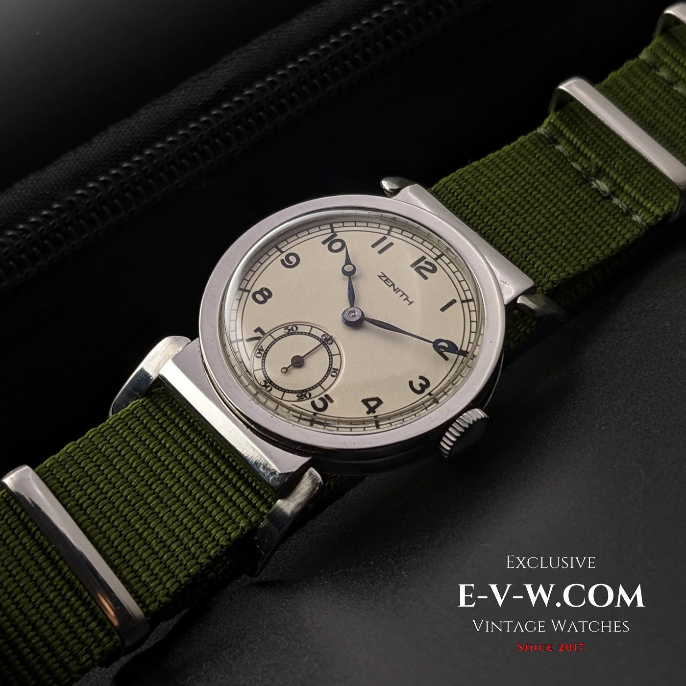 Zenith Military WWII / cal. 12-4 / Vintage 1938 Fully Serviced