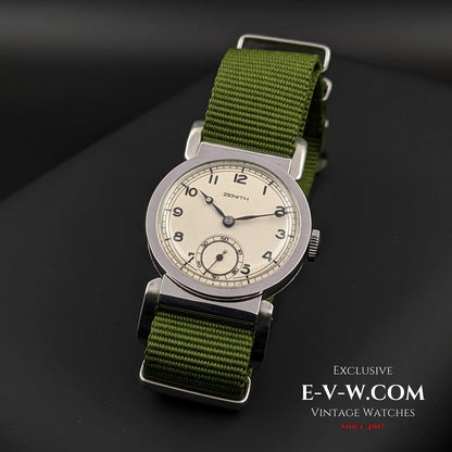 Zenith Military WWII / cal. 12-4 / Vintage 1938 Fully Serviced