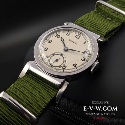 Zenith Military WWII / cal. 12-4 / Vintage 1938 Fully Serviced