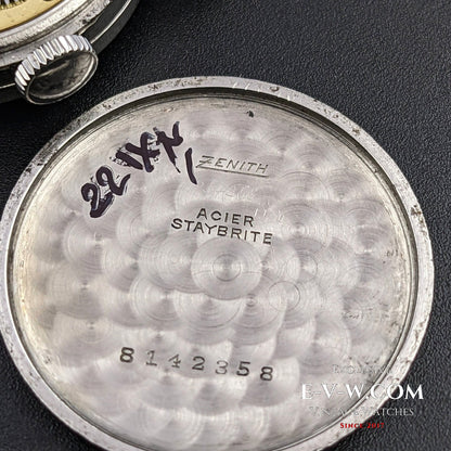 Zenith Military WWII / cal. 12-4 / Vintage 1938 Fully Serviced