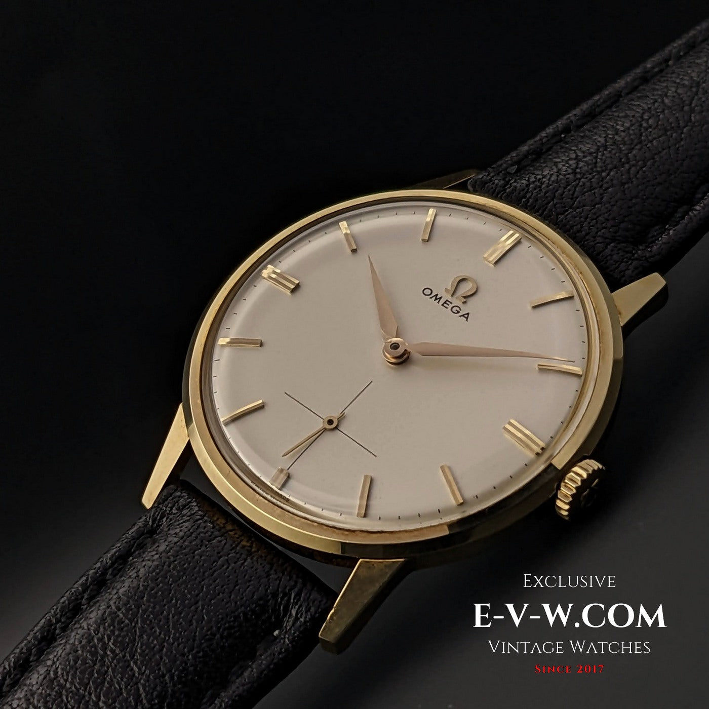 Omega 14K Solid Gold / Rare Vintage 1961 / cal. 268