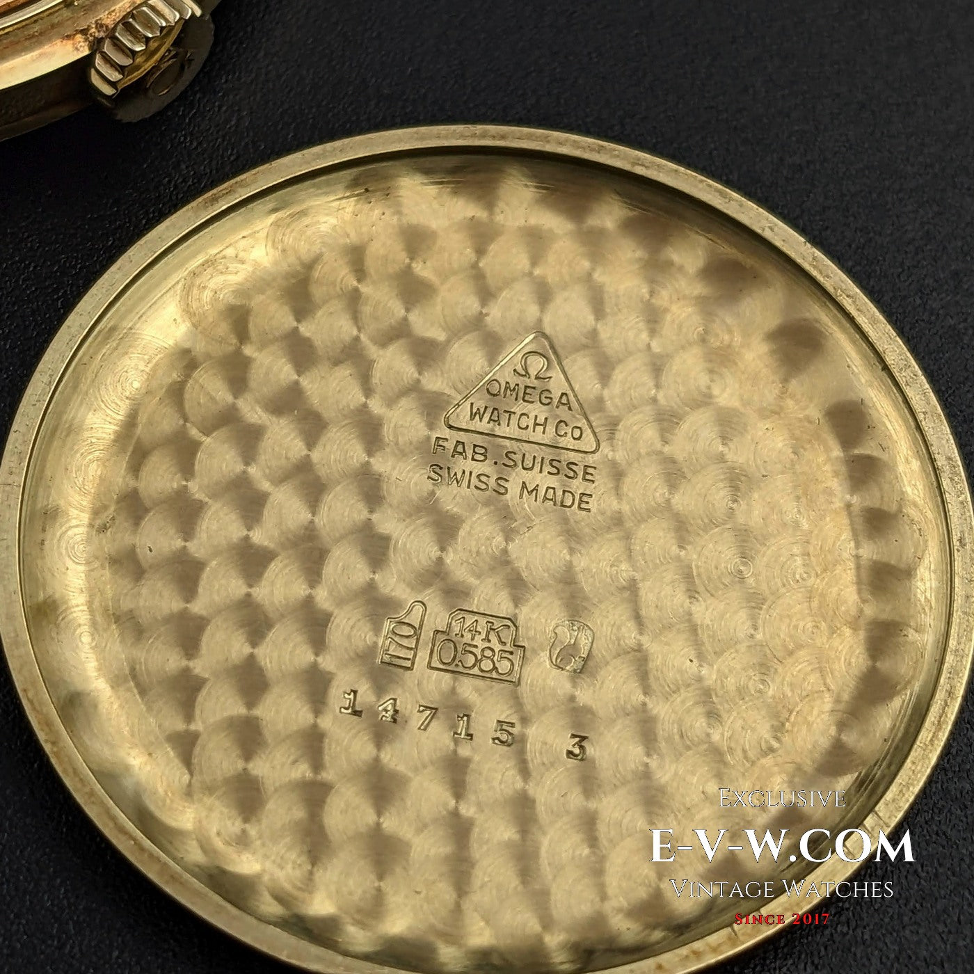 Unique Omega / Solid Gold / Rare Vintage 1961 / cal. 268 (30T2 Familly) / Fully Serviced