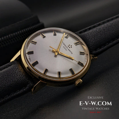 Vintage 1960's Eterna Matic 1000 Automatic with original sticker