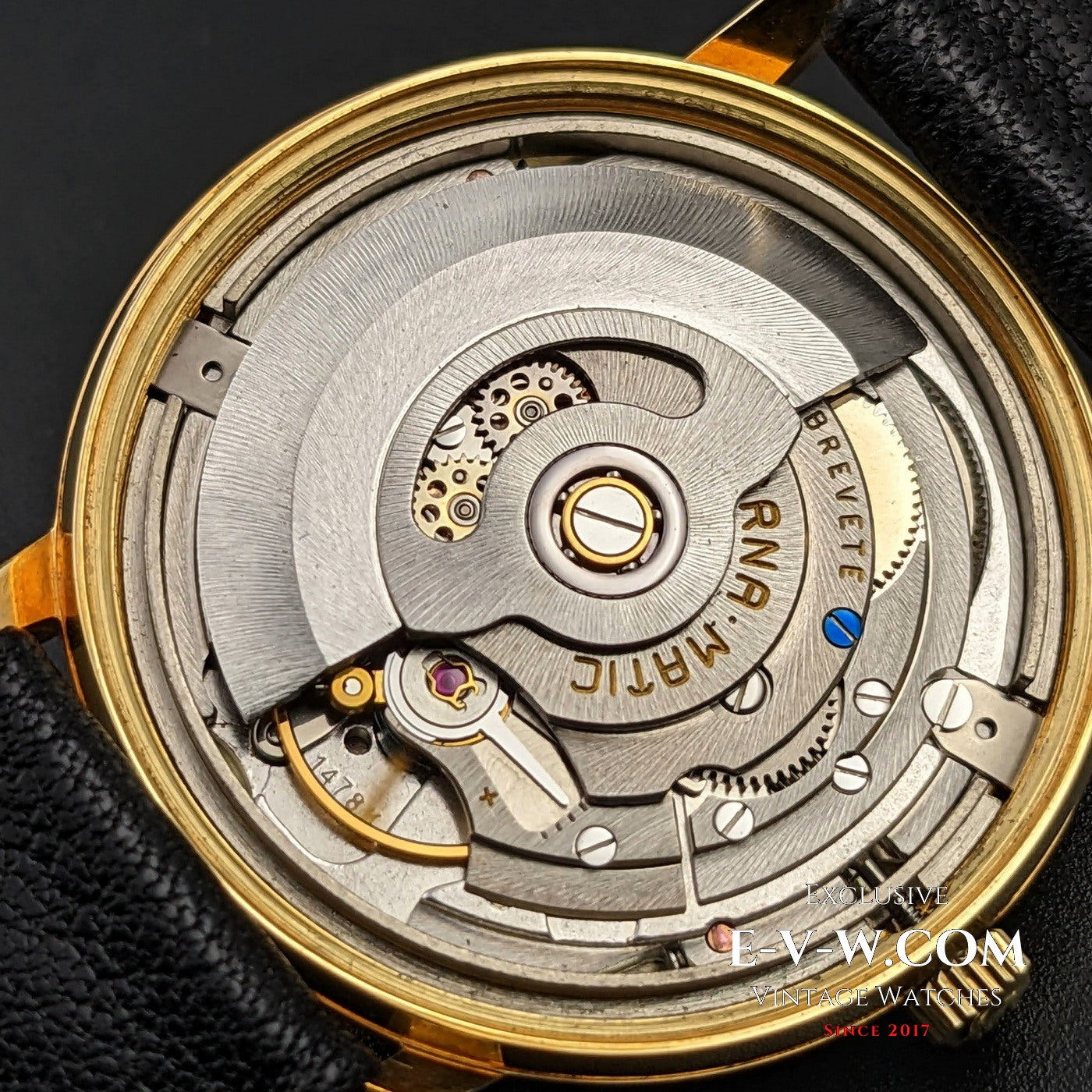 Vintage 1960's Eterna Matic 1000 Automatic with original sticker