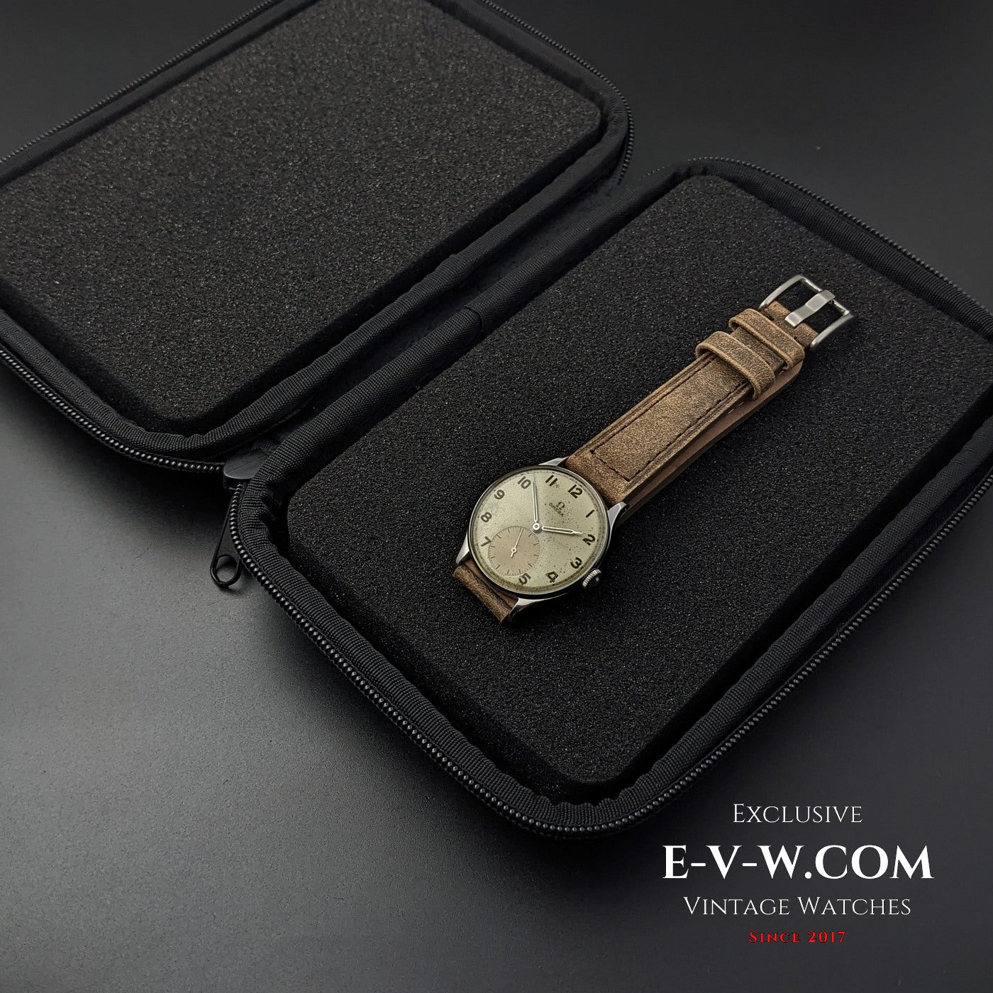 Omega WWII / Kal. 30T2 / Vintage 1944 / Ref. 2317-6 / Generalüberholt 