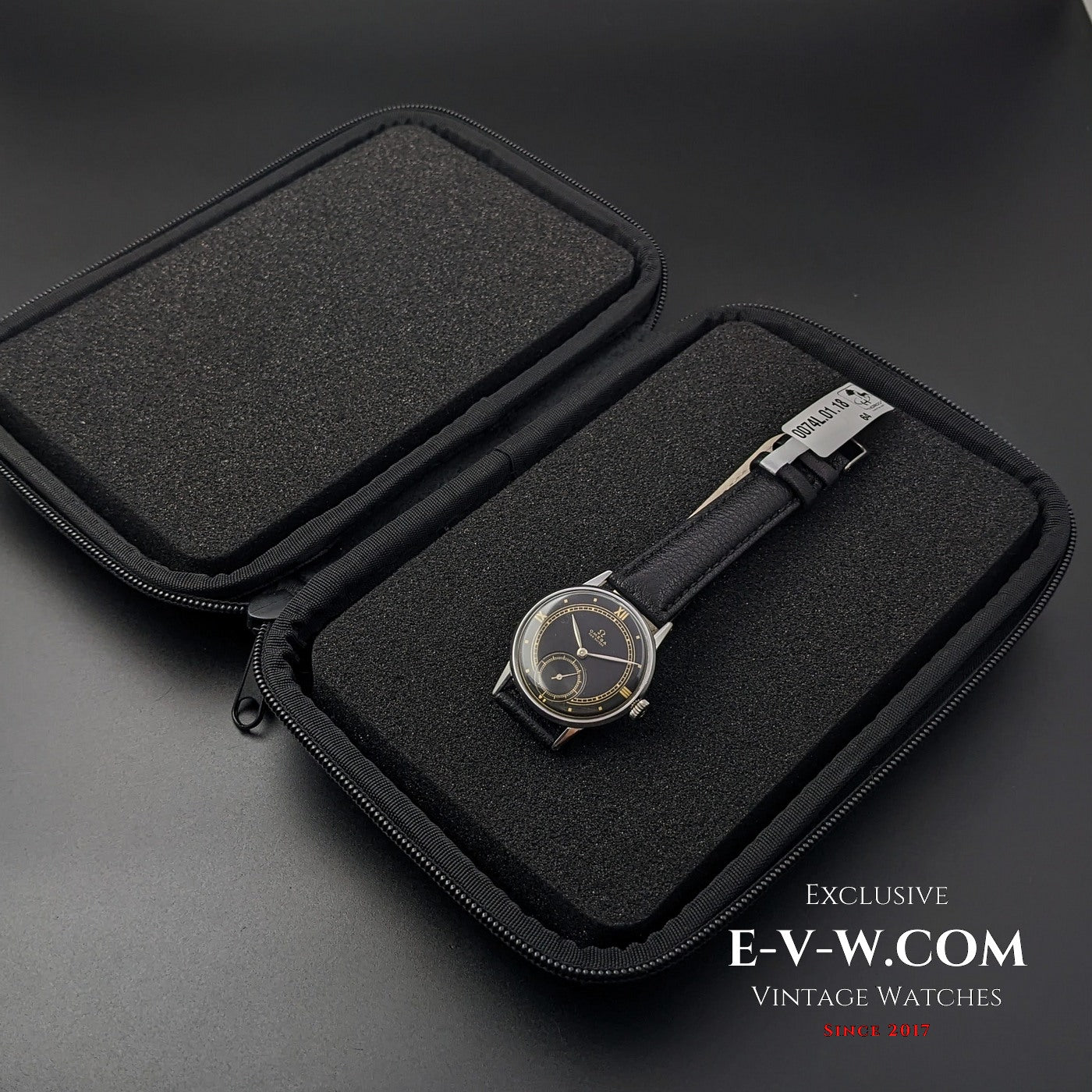 Omega Fab Suisse WWII / Cal 30T2 / Black Dial / Vintage 1944 / Fully Serviced