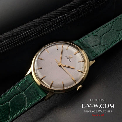 Omega Unique / 14 Karat Massivgold / Ref. 131.041 / Seltene Vintage-Uhr von 1970 / Vollständig gewartet