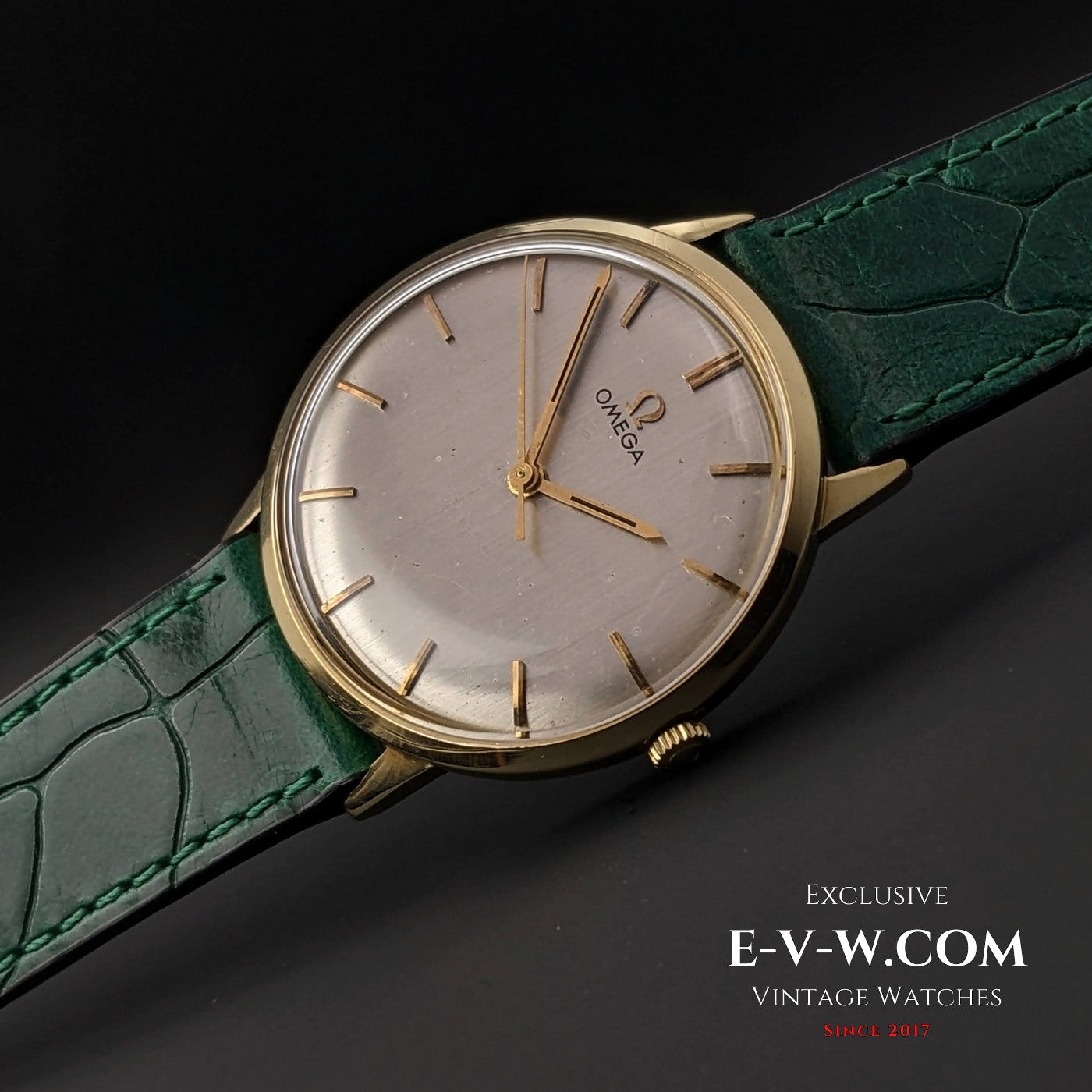 Omega Unique / 14 Karat Massivgold / Ref. 131.041 / Seltene Vintage-Uhr von 1970 / Vollständig gewartet