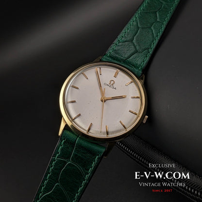 Omega Unique / 14 Karat Massivgold / Ref. 131.041 / Seltene Vintage-Uhr von 1970 / Vollständig gewartet