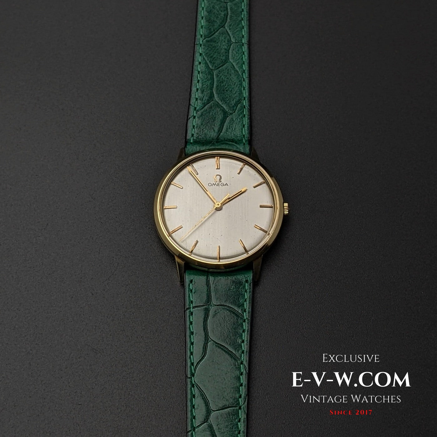 Omega Unique / 14 Karat Massivgold / Ref. 131.041 / Seltene Vintage-Uhr von 1970 / Vollständig gewartet