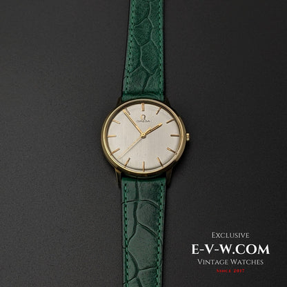 Omega Unique / 14 Karat Massivgold / Ref. 131.041 / Seltene Vintage-Uhr von 1970 / Vollständig gewartet