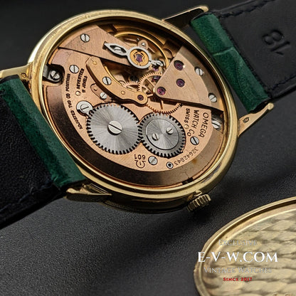 Omega Unique / 14 Karat Massivgold / Ref. 131.041 / Seltene Vintage-Uhr von 1970 / Vollständig gewartet