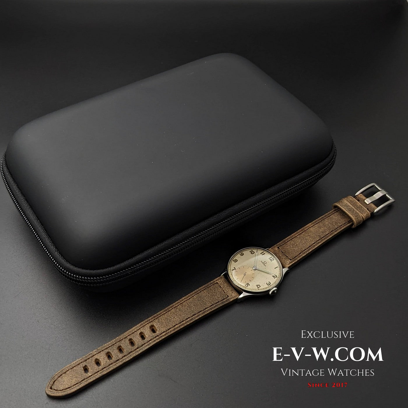 Omega WWII / Kal. 30T2 / Vintage 1944 / Ref. 2317-6 / Generalüberholt 