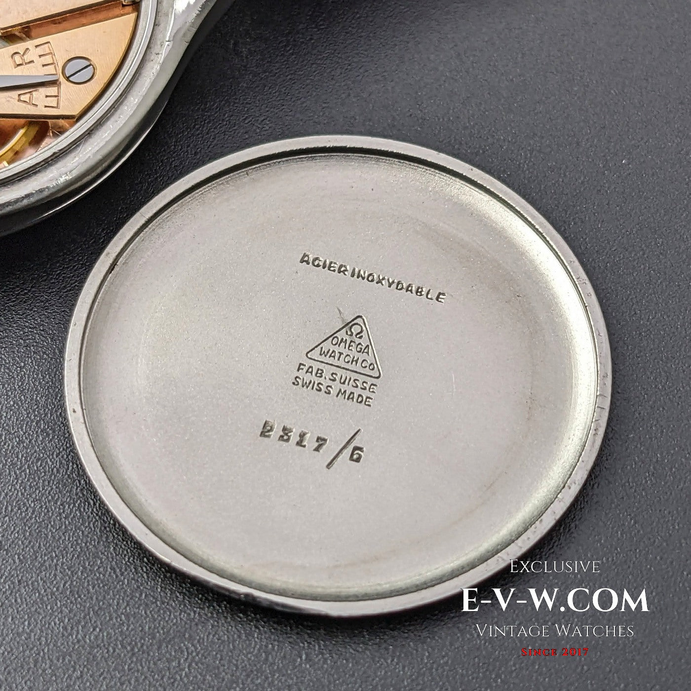 Omega WWII / Kal. 30T2 / Vintage 1944 / Ref. 2317-6 / Generalüberholt 