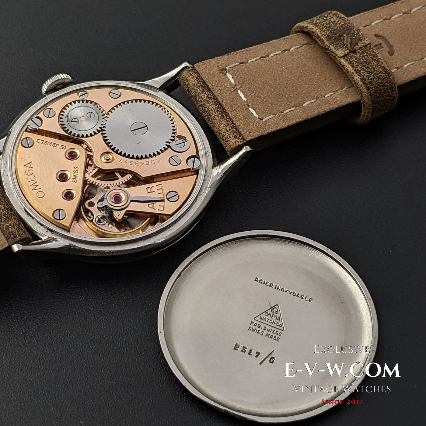 Omega WWII / Cal 30T2 / Vintage 1944 / Ref 2317-6 