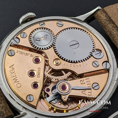 Omega WWII / Kal. 30T2 / Vintage 1944 / Ref. 2317-6 / Generalüberholt 