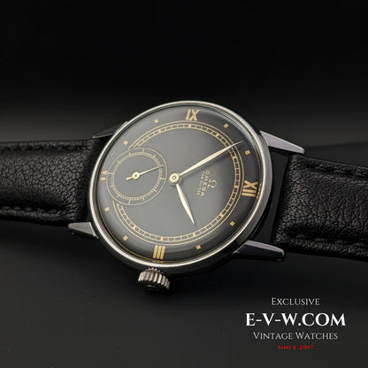 Omega Fab Suisse WWII / Cal 30T2 / Black Dial / Vintage 1944 / Fully Serviced