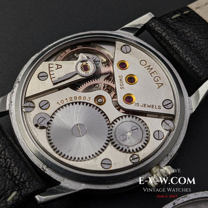 Omega Fab Suisse WWII / Cal 30T2 / Black Dial / Vintage 1944