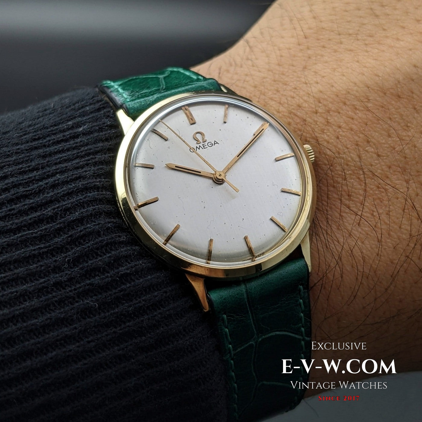 Omega Unique / 14 Karat Massivgold / Ref. 131.041 / Seltene Vintage-Uhr von 1970 / Vollständig gewartet