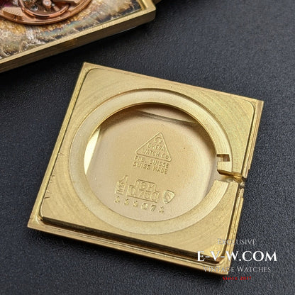 Omega Unique Square / 18 Karat Massivgold / Vintage 1965 / Komplett gewartet