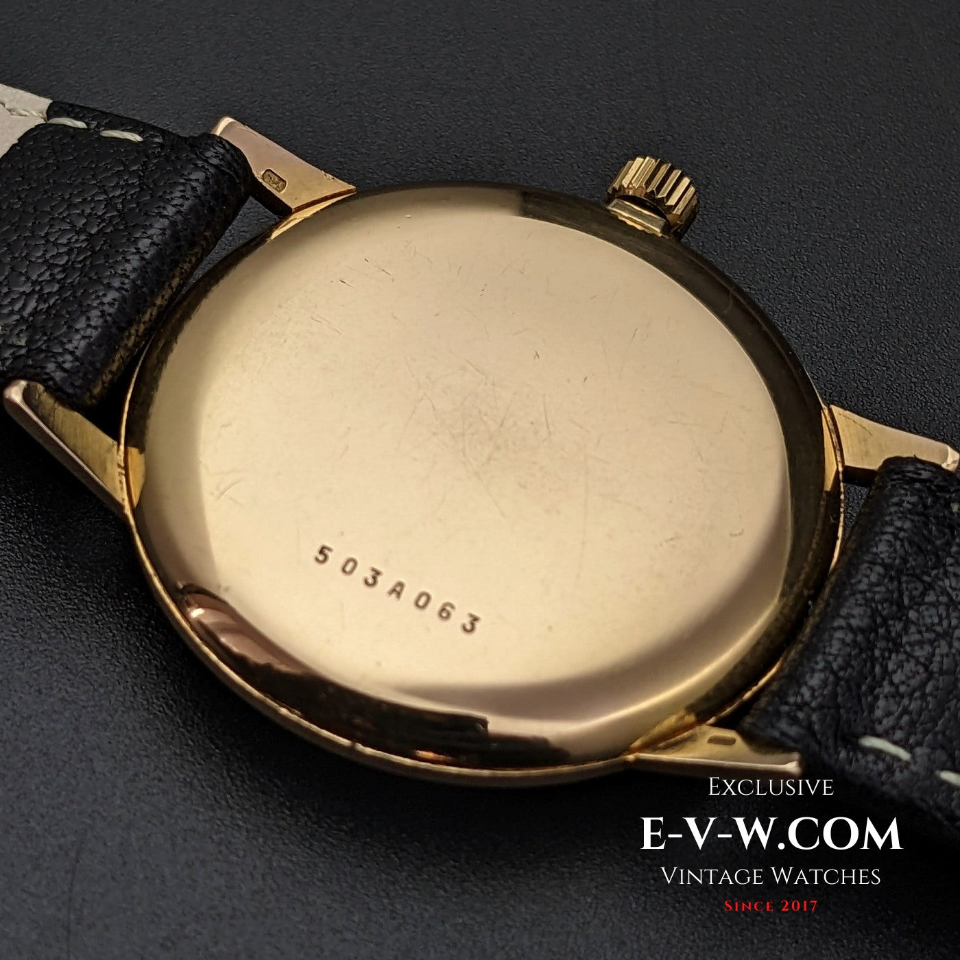 Zenith Unique 18k Sold Gold / Guilloche Dial / Cal 2531 / Vintage 1960s / Fully Serviced