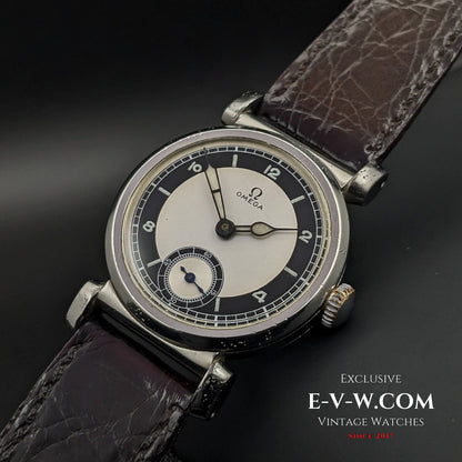 Omega Rare Vintage 1935 Scarab Art Deco / Bullseye dial / cal 26.5 SOB T2 / Fully Serviced