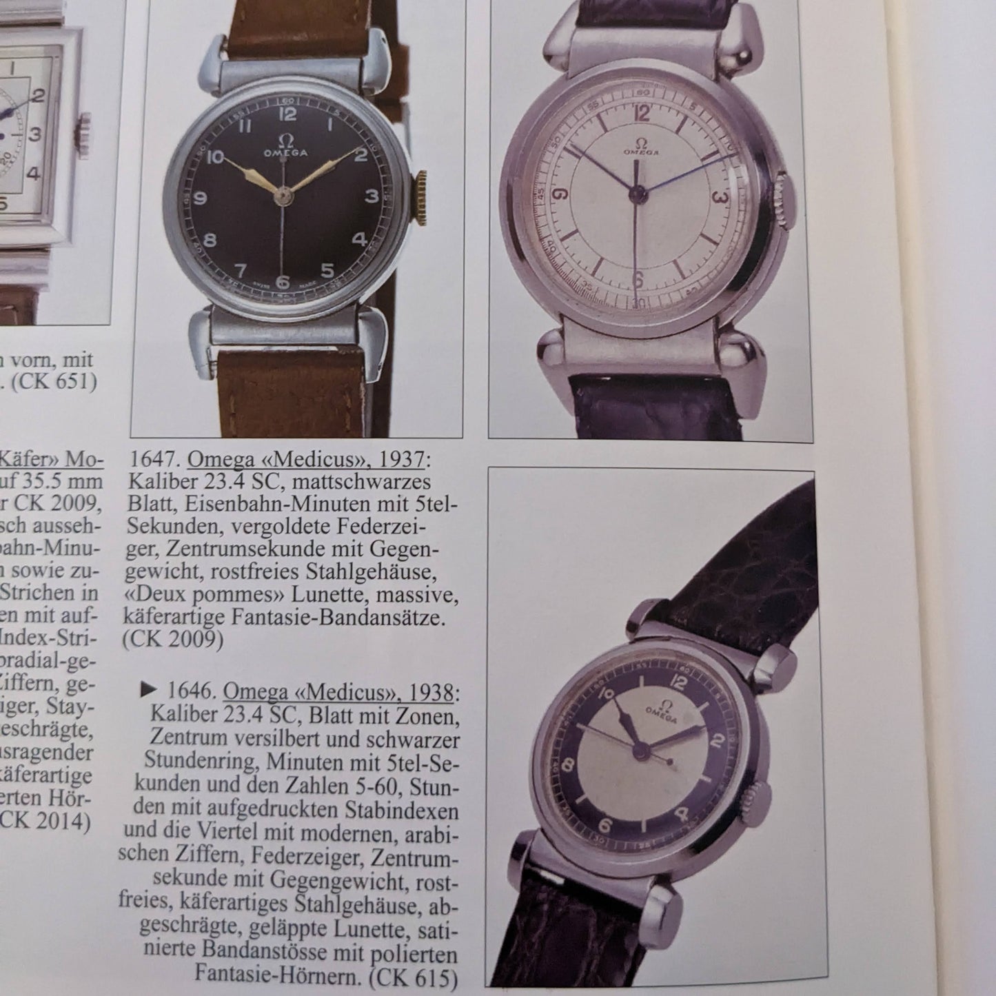 Omega Rare Vintage 1935 Scarab Art Deco / Bullseye dial / cal 26.5 SOB T2 / Fully Serviced