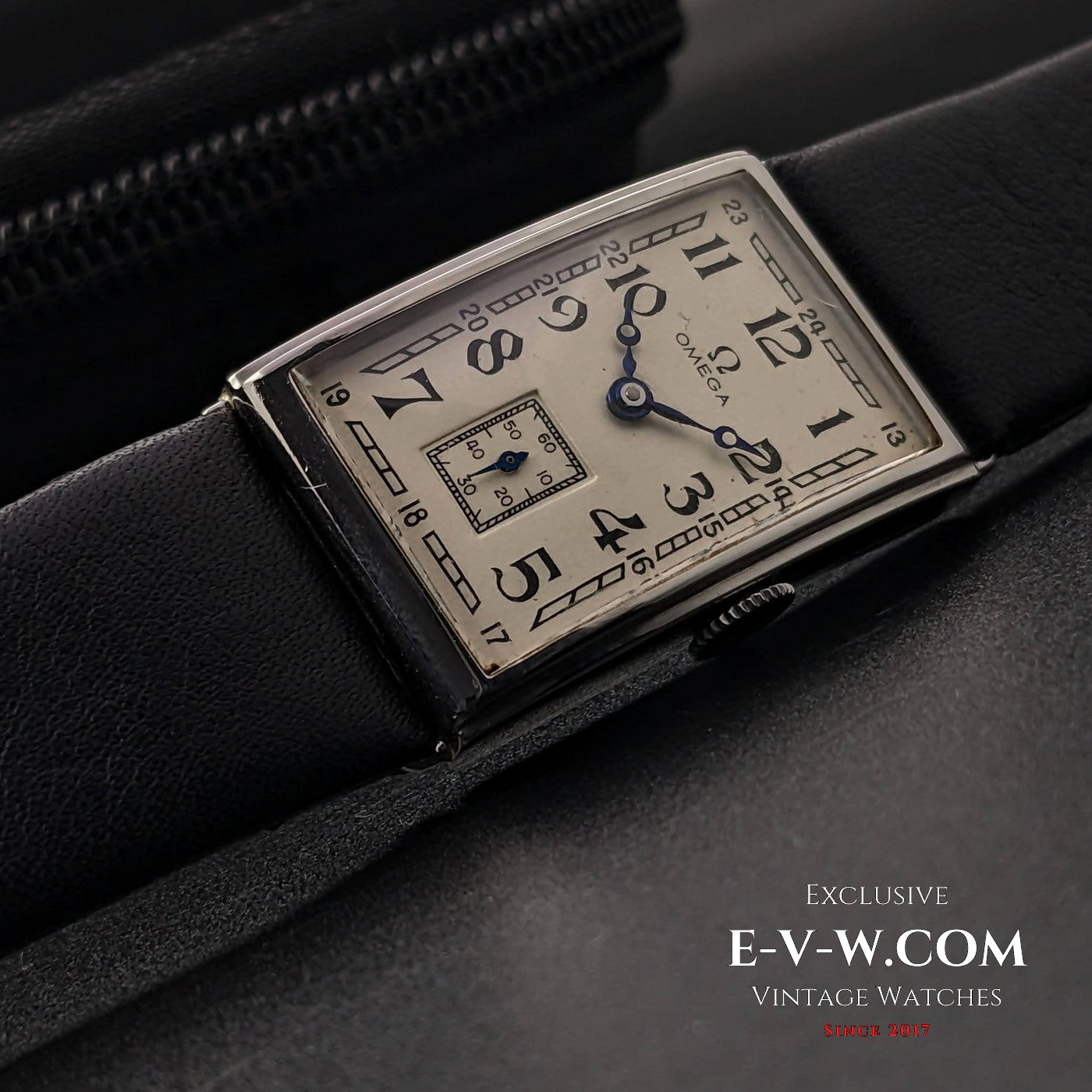 Omega Very Rare cal 20F / Vintage 1930 / Tank Art Deco / Fully Serviced