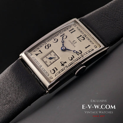 Omega Very Rare cal 20F / Vintage 1930 / Tank Art Deco / Fully Serviced