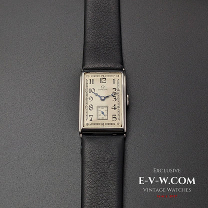 Omega Very Rare cal 20F / Vintage 1930 / Tank Art Deco / Fully Serviced