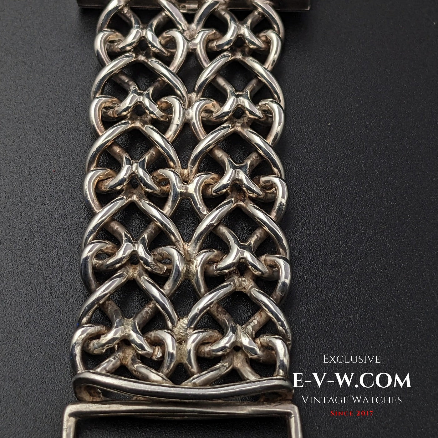 Omega De Ville Sehr seltene Vintage DE VILLE JEUX D'ARGENT 0,925 Silber / Saphirglas / RS 711.1892 