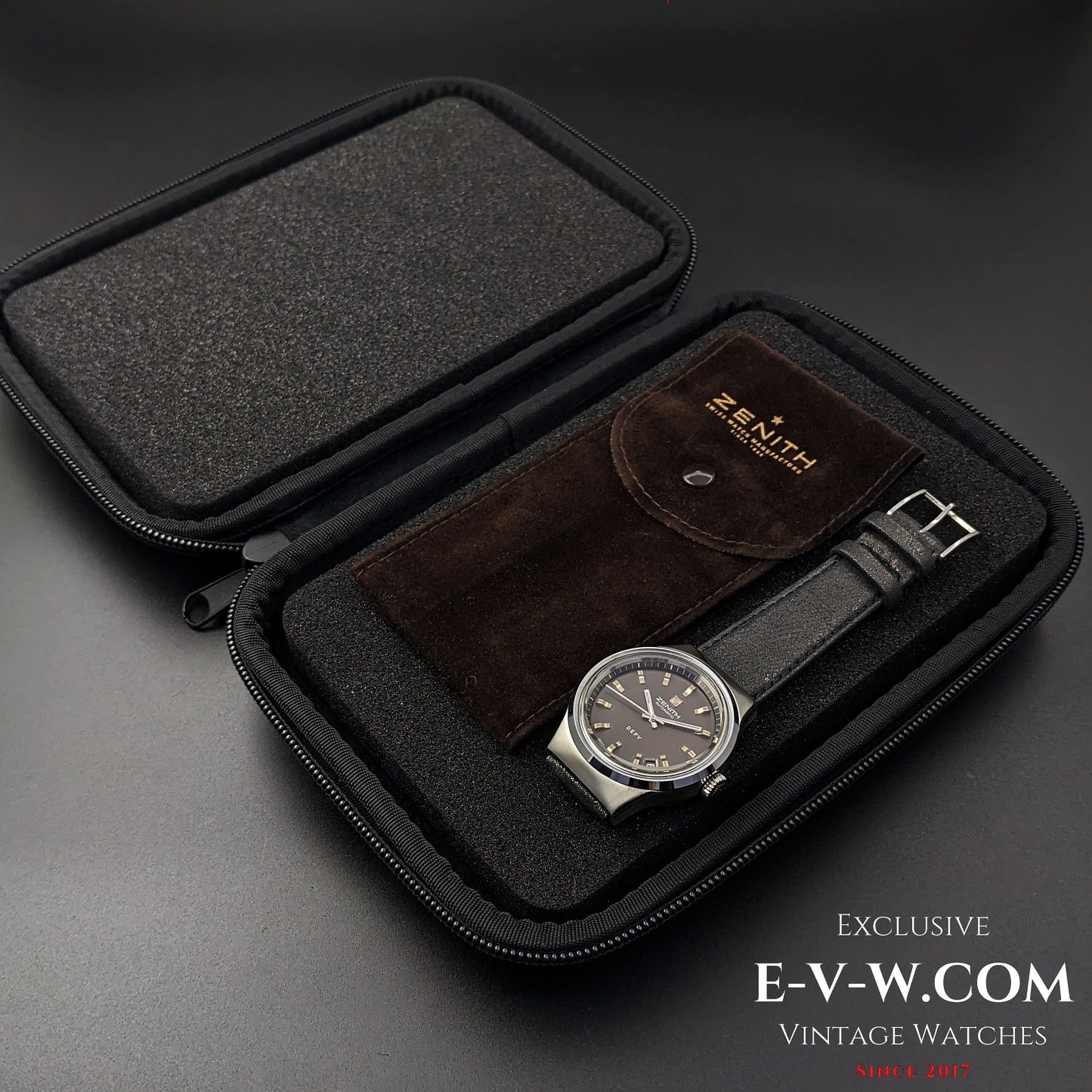 Rare Zenith DEFY Automatic Pat 493877 / Jumbo 38mm / Vintage 1970s / Cal.2572.PC / Ref.010210380 / Fully Serviced