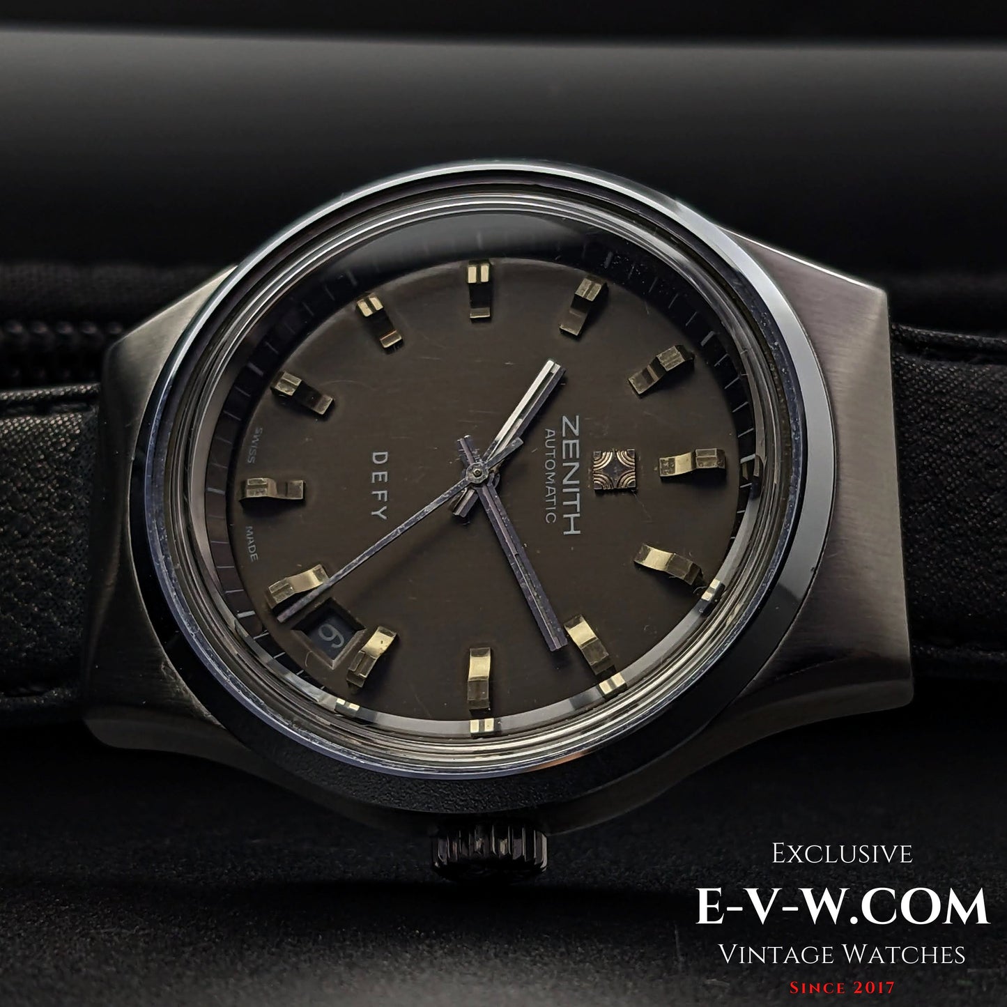 Rare Zenith DEFY Automatic Pat 493877 / Jumbo 38mm / Vintage 1970s / Cal.2572.PC / Ref.010210380 / Fully Serviced