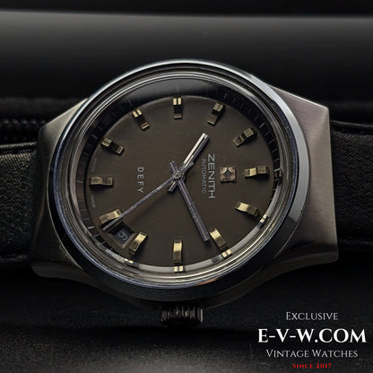 Rare Zenith DEFY Automatic Pat 493877 / Jumbo 38mm / Vintage 1970s / Cal.2572.PC / Ref.010210380 / Fully Serviced
