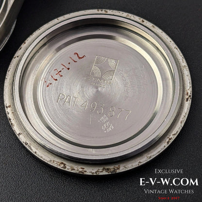 Rare Zenith DEFY Automatic Pat 493877 / Jumbo 38mm / Vintage 1970s / Cal.2572.PC / Ref.010210380 / Fully Serviced