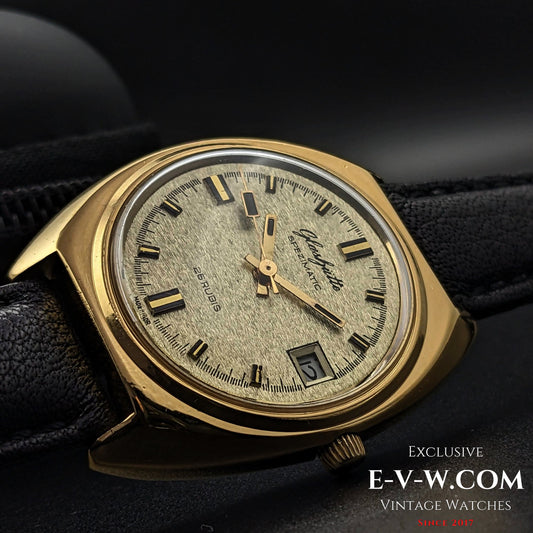 GUB Glashütte Automatic / Gold Plaque / cal 75