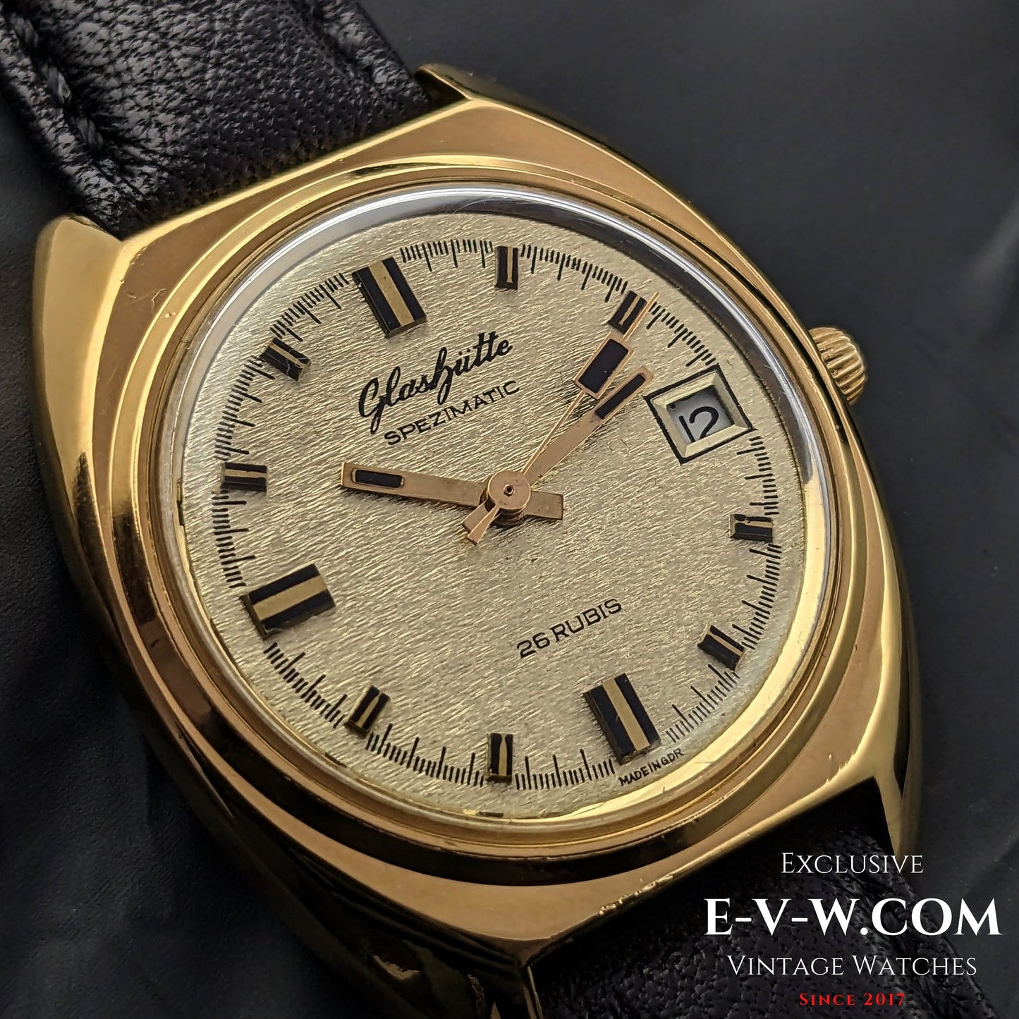 GUB Glashütte SPEZIMATIC / 26 RUBIS Automatic cal 75 / Vintage 1960s