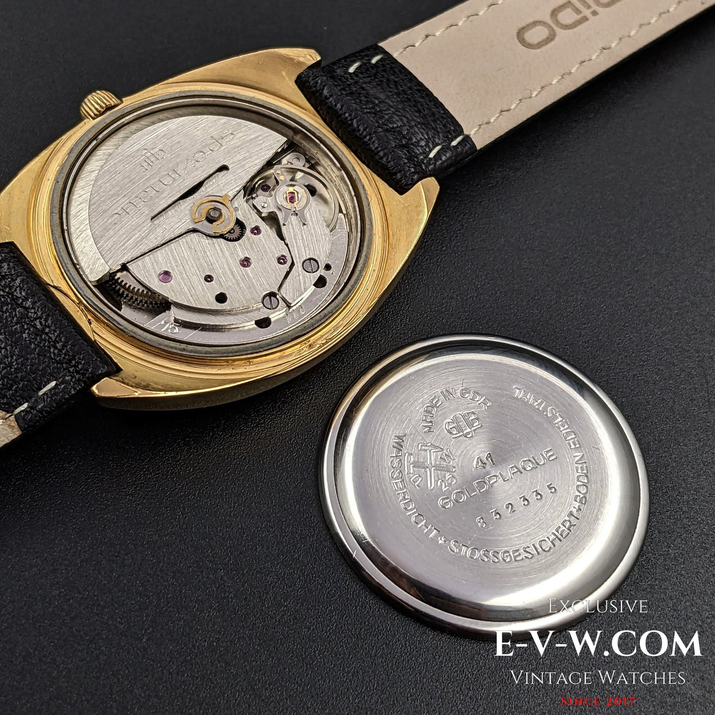 GUB Glashütte SPEZIMATIC / 26 RUBIS Automatic cal 75 / Vintage 1960s