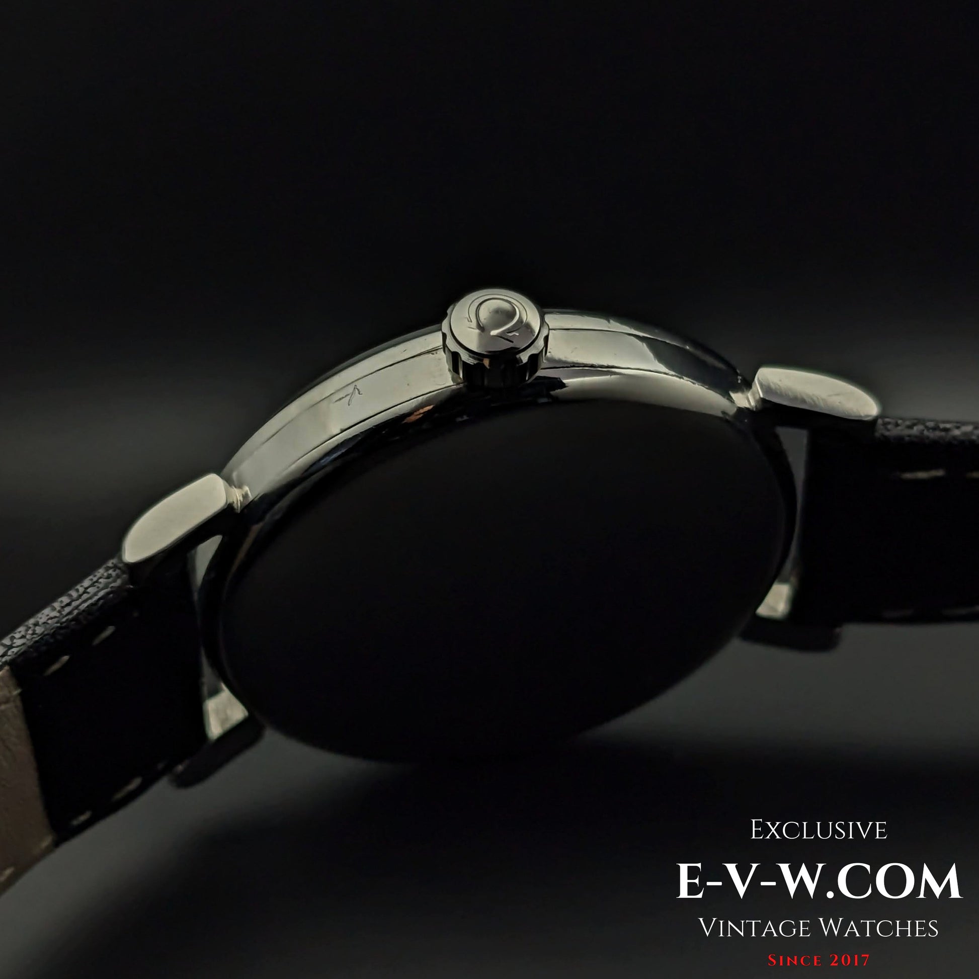 Omega Rare / Cal. 26.5 SOB T2 Vintage 1935 /Art Deco / Black Dial 