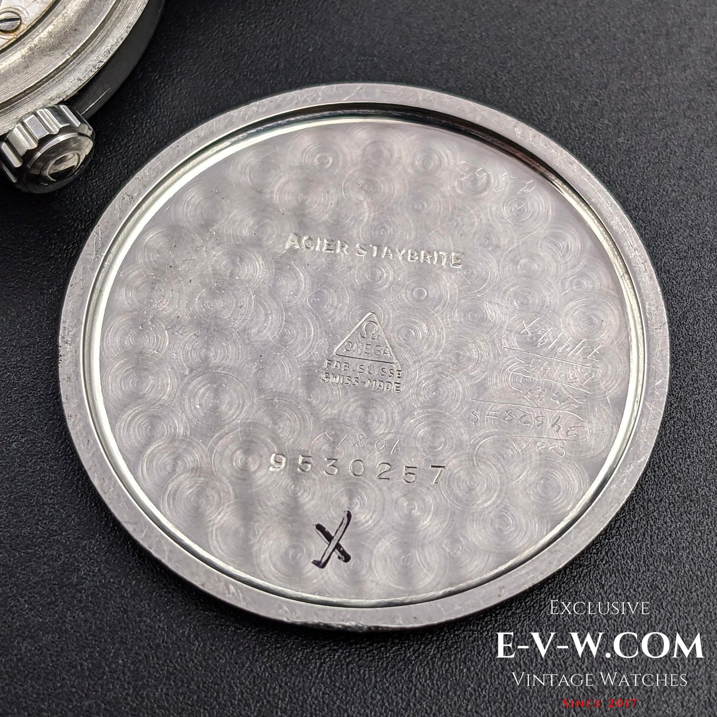 Omega Rare / Cal. 26.5 SOB T2 /Art Deco / Black Sector Dial / Vintage 1935