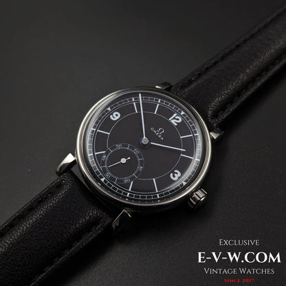 Omega Rare / Cal. 26.5 SOB T2 /Art Deco / Black Sector Dial / Vintage 1935