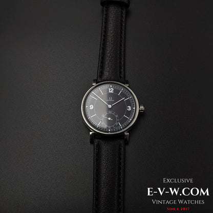 Omega Rare / Cal. 26.5 SOB T2 /Art Deco / Black Sector Dial / Vintage 1935