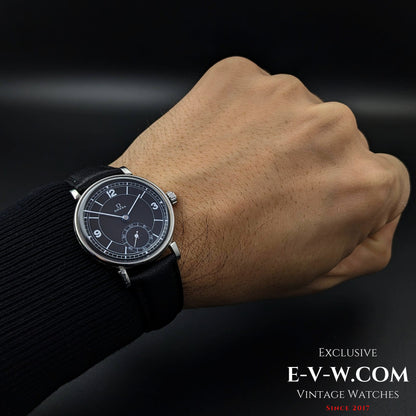 Omega Rare / Cal. 26.5 SOB T2 /Art Deco / Black Sector Dial / Vintage 1935