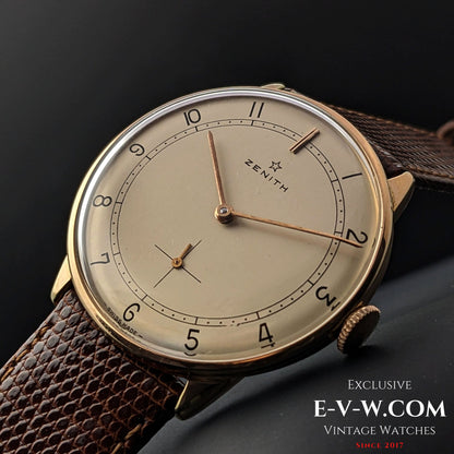 Classic Zenith Gold Plaque /Sector Dial /  Cal 40 / Vintage1960