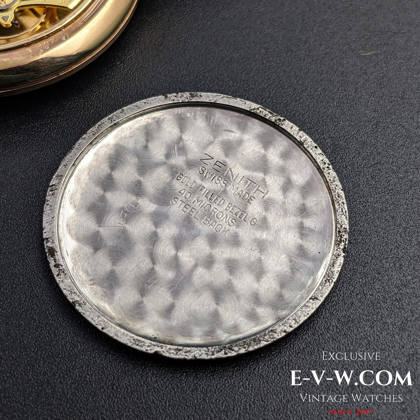 Classic Zenith Gold Plaque / Sector Dial /  Cal 40 / Vintage1960