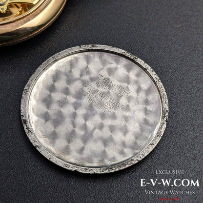 Classic Zenith Gold Plaque / Sector Dial /  Cal 40 / Vintage1960