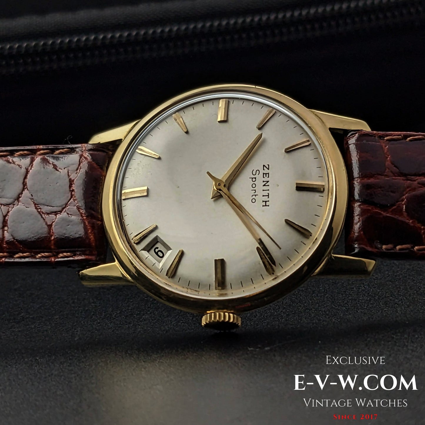 Zenith Sporto 18K Gold / Cal 2532C / Vintage1950s