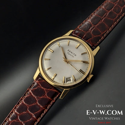 Zenith Sporto 18K Gold / Cal 2532C / Vintage1950s